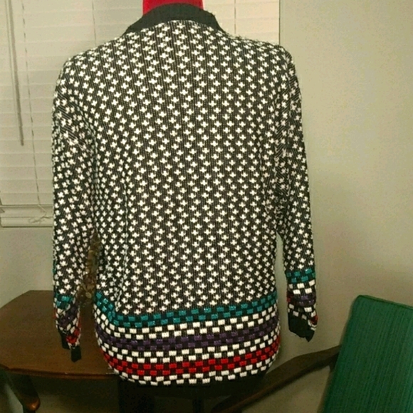 Vintage JJ Browne Snowflake Christmas Sweater - Picture 2 of 9